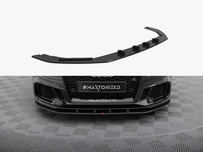 Maxton Design Street PRO Front Splitter Audi RS3 Sedan 8V Facelift