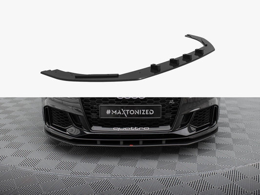 Maxton Design Street PRO Front Splitter Audi RS3 Sedan 8V Facelift