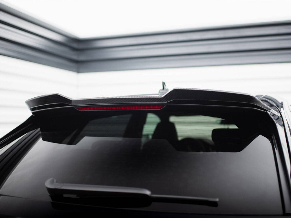 Maxton Design Carbon Fiber Tailgate Spoiler (Upper) Audi RSQ8 Mk1