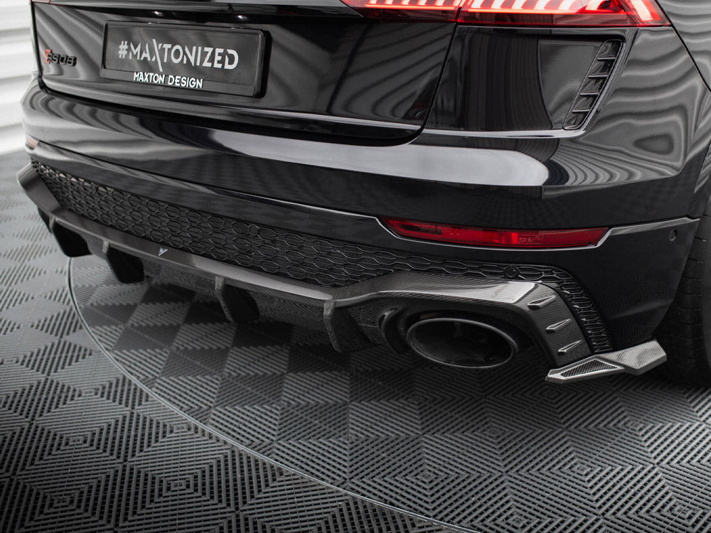 Maxton Design Carbon Fiber Rear Diffuser Audi RSQ8 Mk1