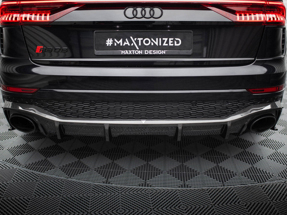Maxton Design Carbon Fiber Rear Diffuser Audi RSQ8 Mk1