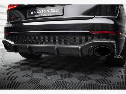 Maxton Design Carbon Fiber Rear Diffuser Audi RSQ8 Mk1