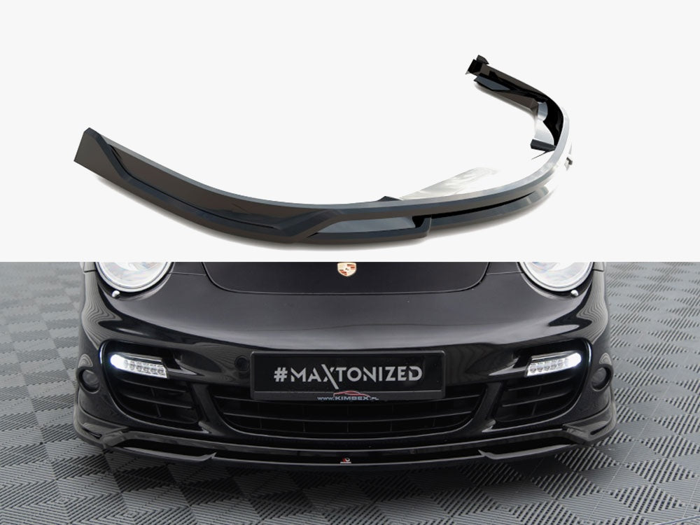 Maxton Design Front Splitter Porsche 911 Turbo 997