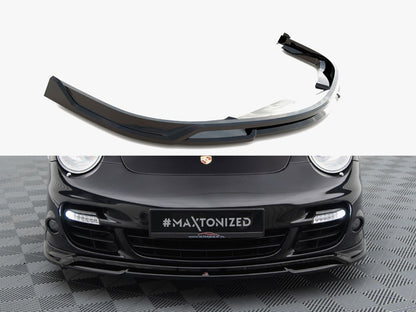 Maxton Design Front Splitter Porsche 911 Turbo 997