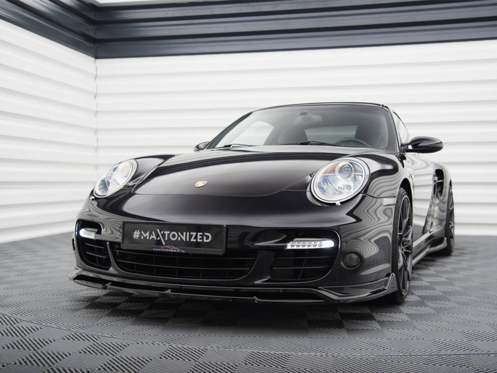 Maxton Design Front Splitter Porsche 911 Turbo 997