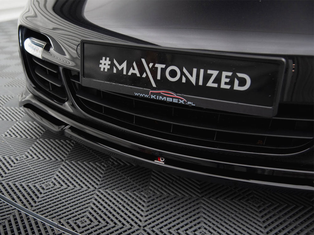 Maxton Design Front Splitter Porsche 911 Turbo 997
