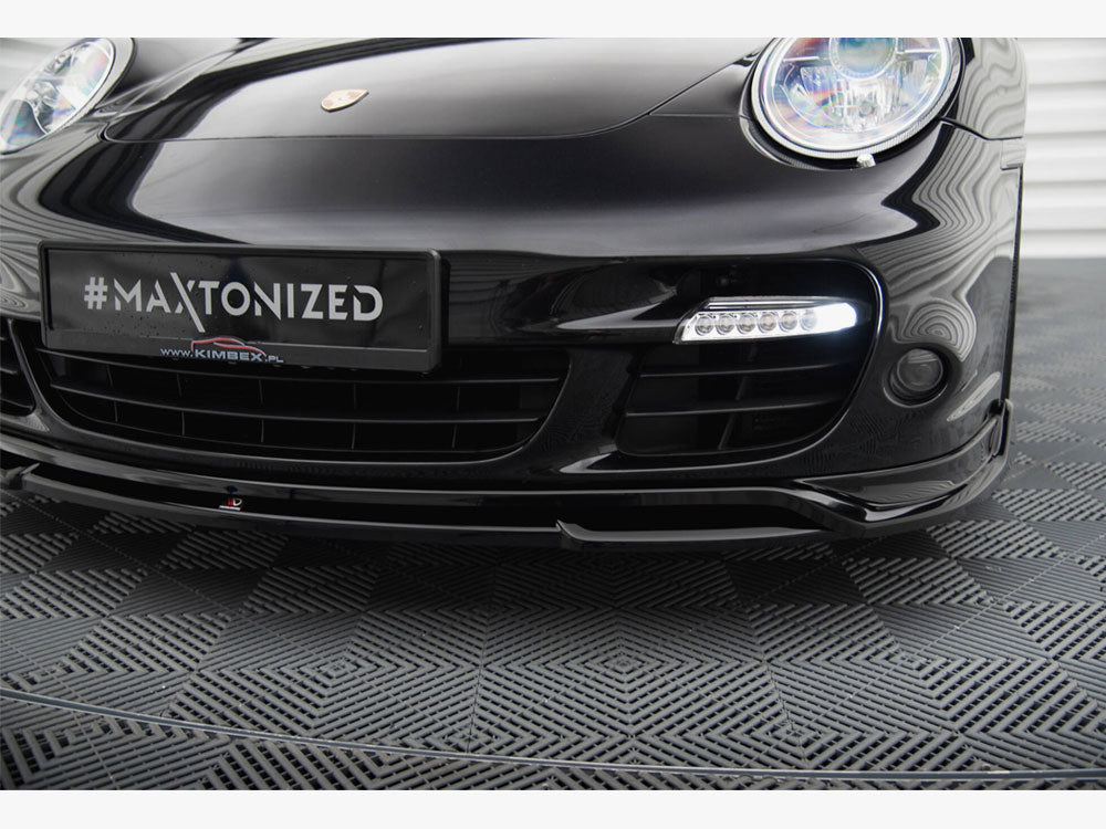 Maxton Design Front Splitter Porsche 911 Turbo 997