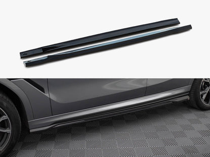 Maxton Design Side Skirts Diffusers V.1 BMW X6 M-Pack G06 Facelift