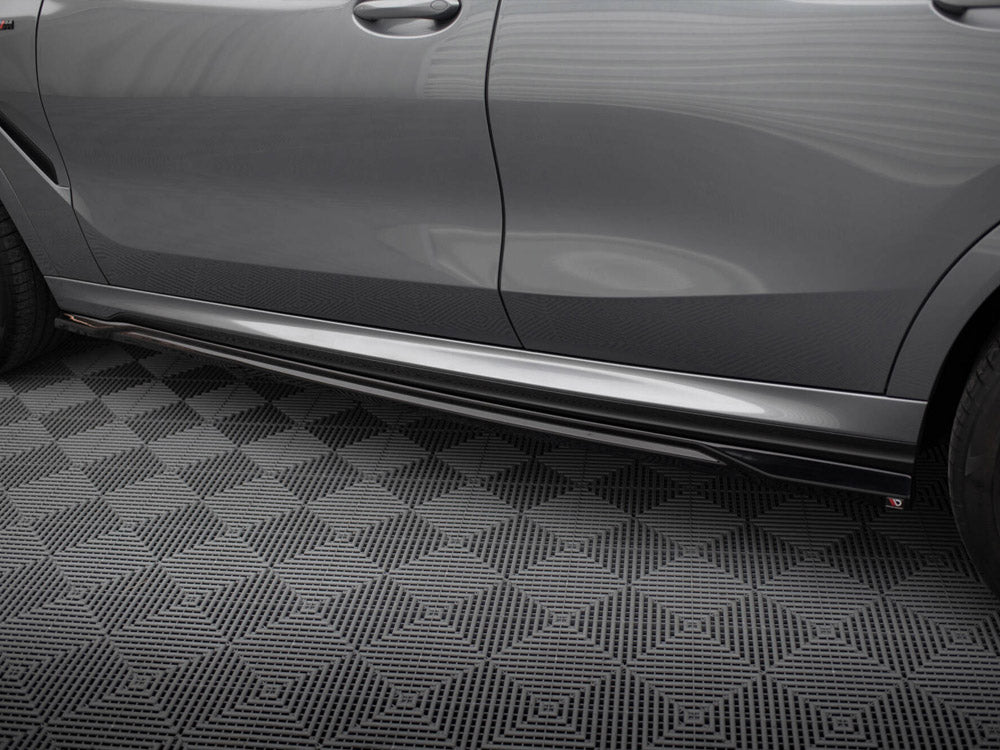 Maxton Design Side Skirts Diffusers V.1 BMW X6 M-Pack G06 Facelift