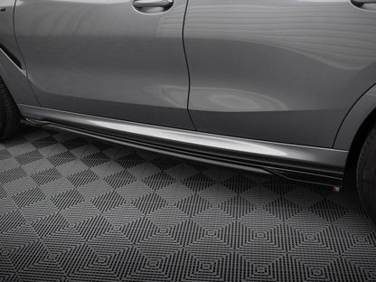 Maxton Design Side Skirts Diffusers V.1 BMW X6 M-Pack G06 Facelift