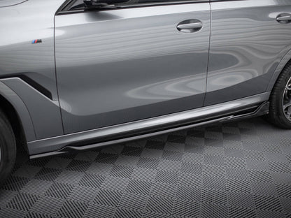 Maxton Design Side Skirts Diffusers V.2 BMW X6 M-Pack G06 Facelift