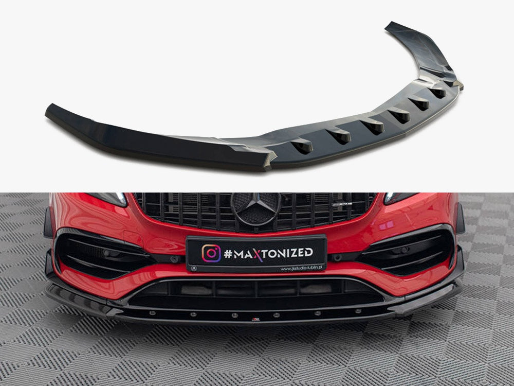 Maxton Design Front Splitter V.1 Mercedes-Benz A45 Aero W176 Facelift
