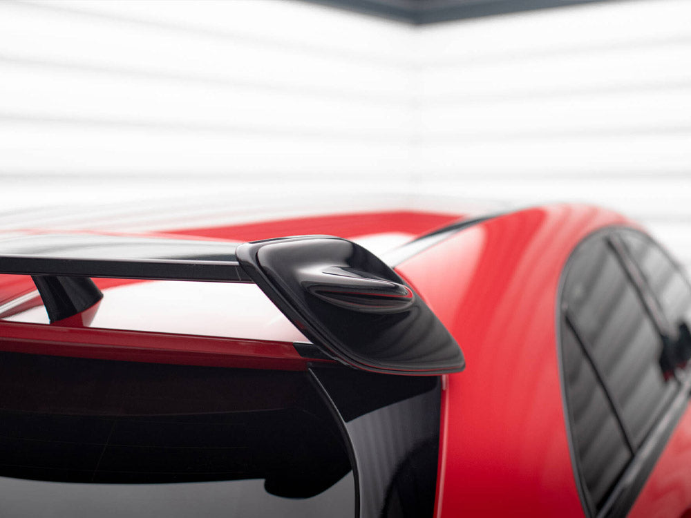 Maxton Design Spoiler Side Extensions Mercedes A W176 AMG Facelift - Textured