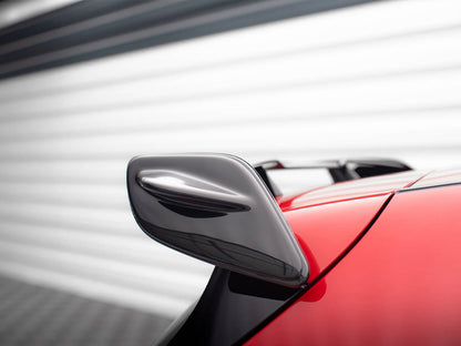 Maxton Design Spoiler Side Extensions Mercedes A W176 AMG Facelift - Carbon Look