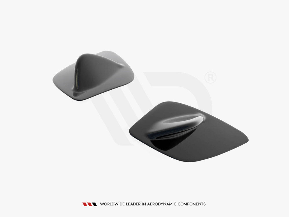 Maxton Design Spoiler Side Extensions Mercedes A W176 AMG Facelift