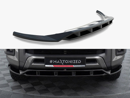 Maxton Design Front Splitter Toyota Hilux Invincible Mk8 Facelift
