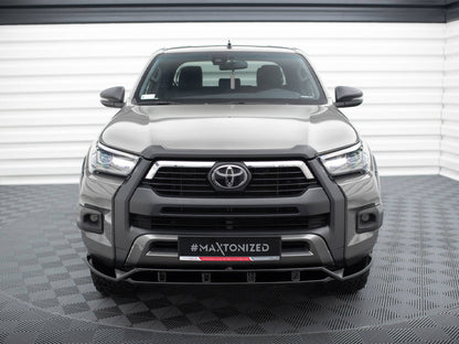 Maxton Design Front Splitter Toyota Hilux Invincible Mk8 Facelift