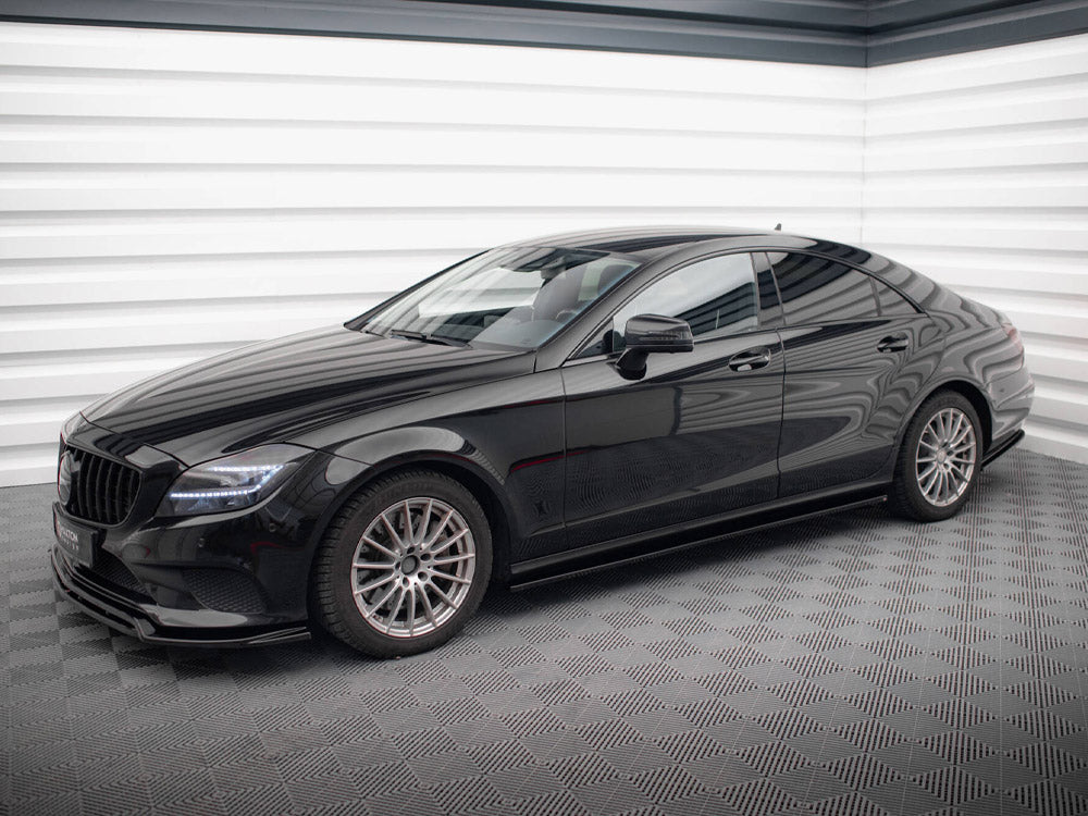 Maxton Design Side Skirts Diffusers V.2 Mercedes-Benz CLS C218