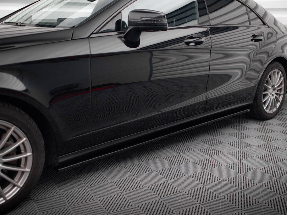 Maxton Design Side Skirts Diffusers V.2 Mercedes-Benz CLS C218