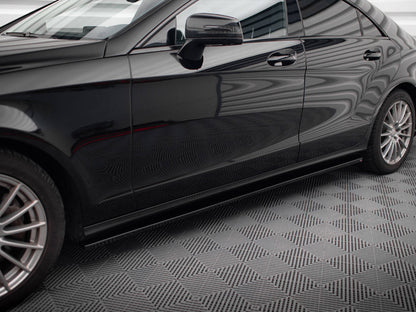 Maxton Design Side Skirts Diffusers V.2 Mercedes-Benz CLS C218