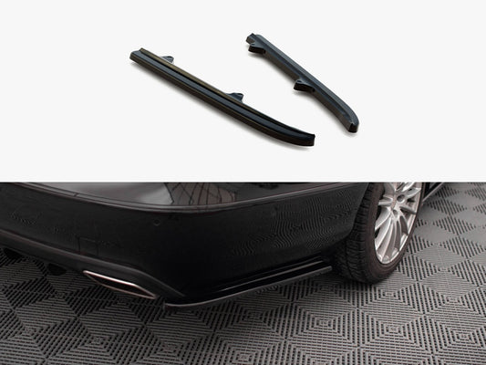 Maxton Design Rear Side Splitters Mercedes-Benz CLS C218