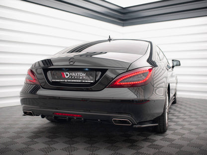 Maxton Design Rear Side Splitters Mercedes-Benz CLS C218