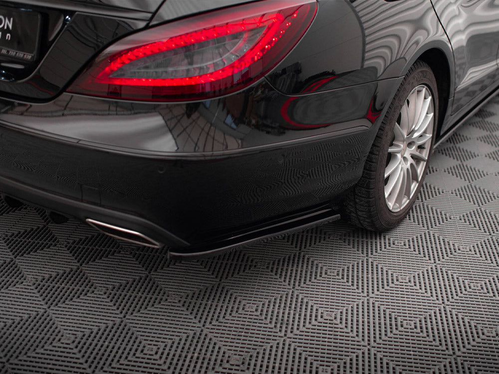 Maxton Design Rear Side Splitters Mercedes-Benz CLS C218