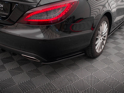 Maxton Design Rear Side Splitters Mercedes-Benz CLS C218