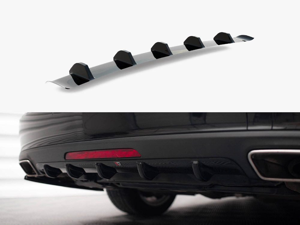 Maxton Design Rear Valance Mercedes-Benz CLS C218 - Textured