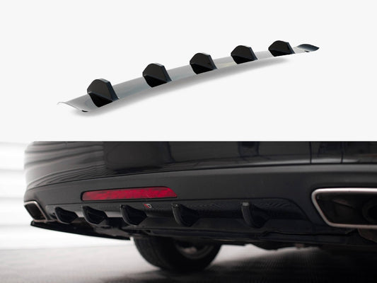 Maxton Design Rear Valance Mercedes-Benz CLS C218 - Textured