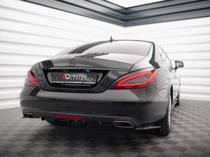 Maxton Design Rear Valance Mercedes-Benz CLS C218 - Carbon Look