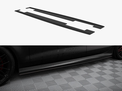 Maxton Design Street PRO Side Skirts Diffusers Audi A7 RS7 Look C7