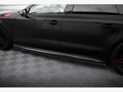 Maxton Design Street PRO Side Skirts Diffusers Audi A7 RS7 Look C7