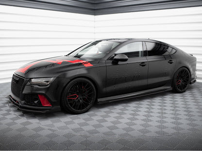 Maxton Design Side Flaps Audi A7 RS7 Look C7