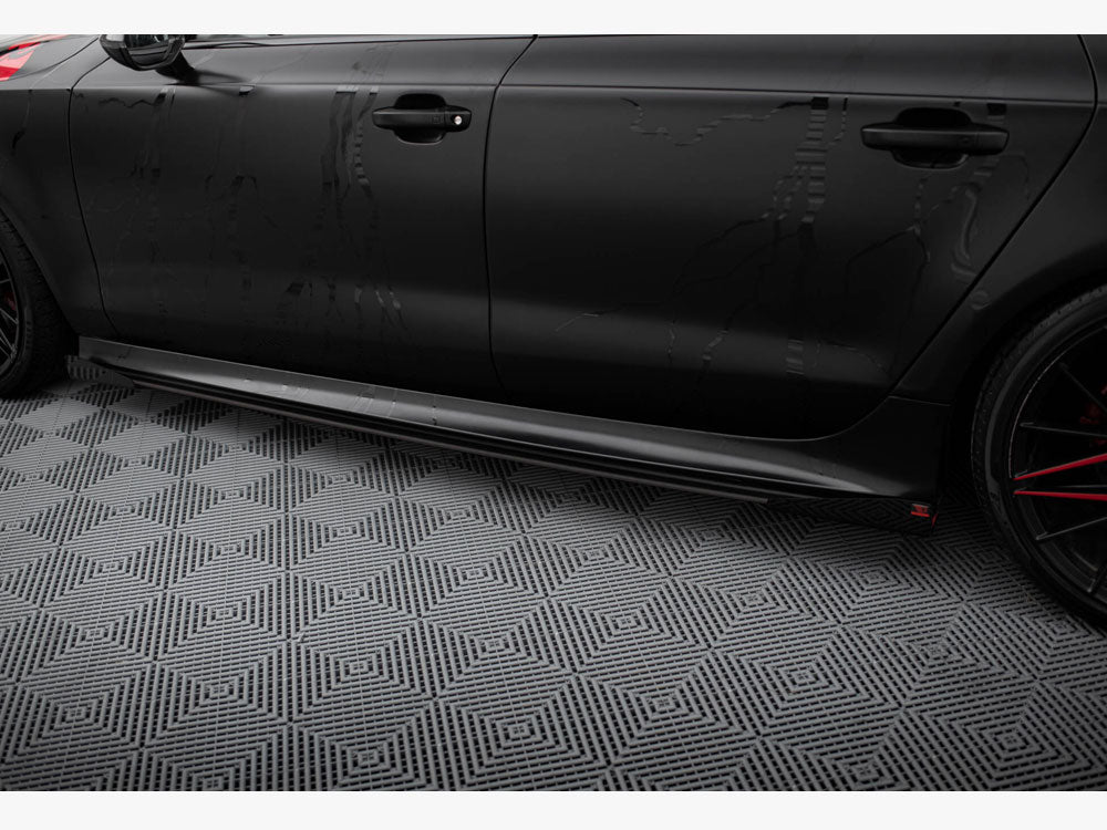 Maxton Design Side Flaps Audi A7 RS7 Look C7