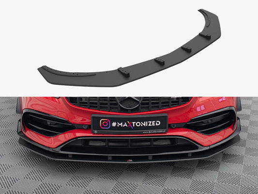 Maxton Design Street PRO Front Splitter Mercedes-Benz A 45 AMG Aero W176 Facelift