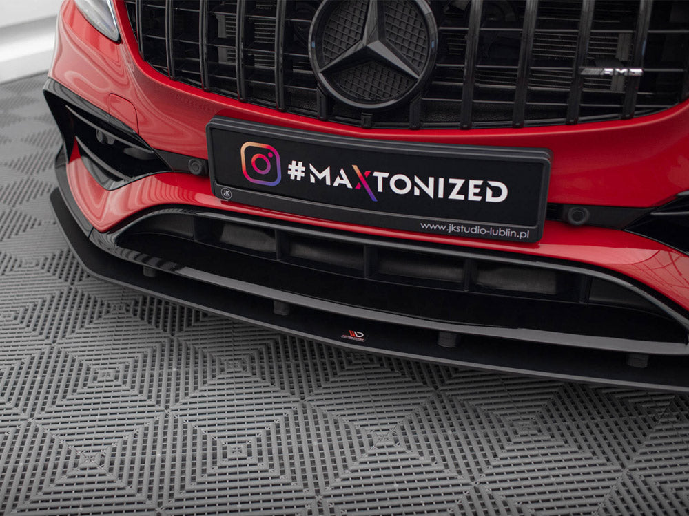 Maxton Design Street PRO Front Splitter Mercedes-Benz A 45 AMG Aero W176 Facelift