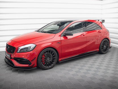 Maxton Design Street PRO Side Skirts Diffusers Mercedes-Benz A 45 AMG W176 Facelift