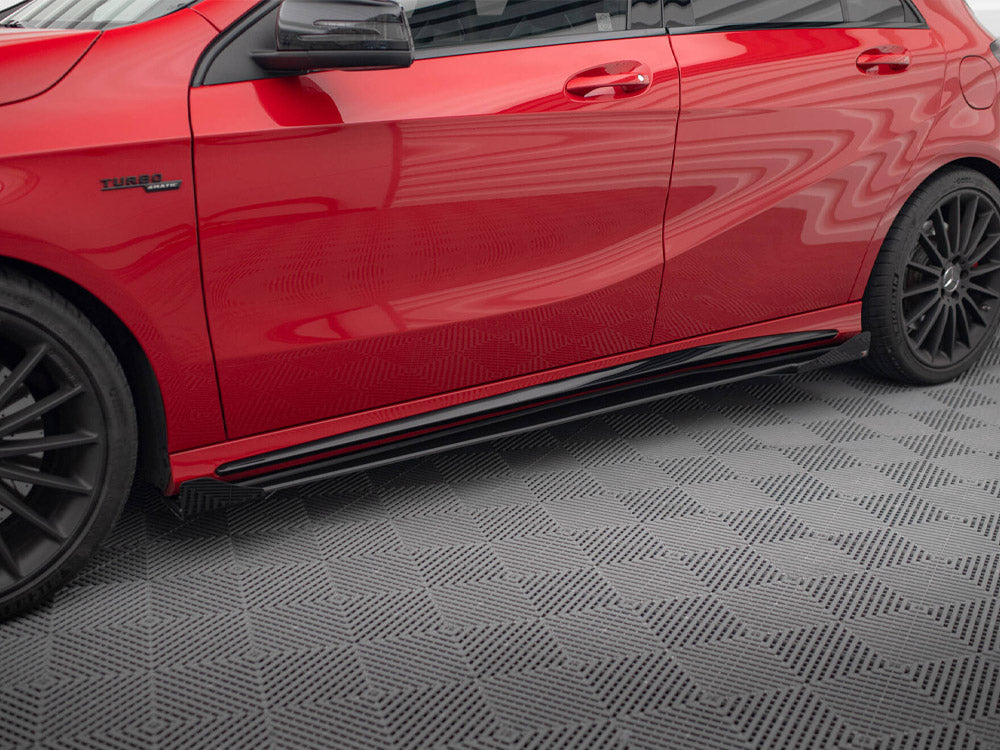 Maxton Design Side Flaps Mercedes-Benz A 45 AMG W176 Facelift