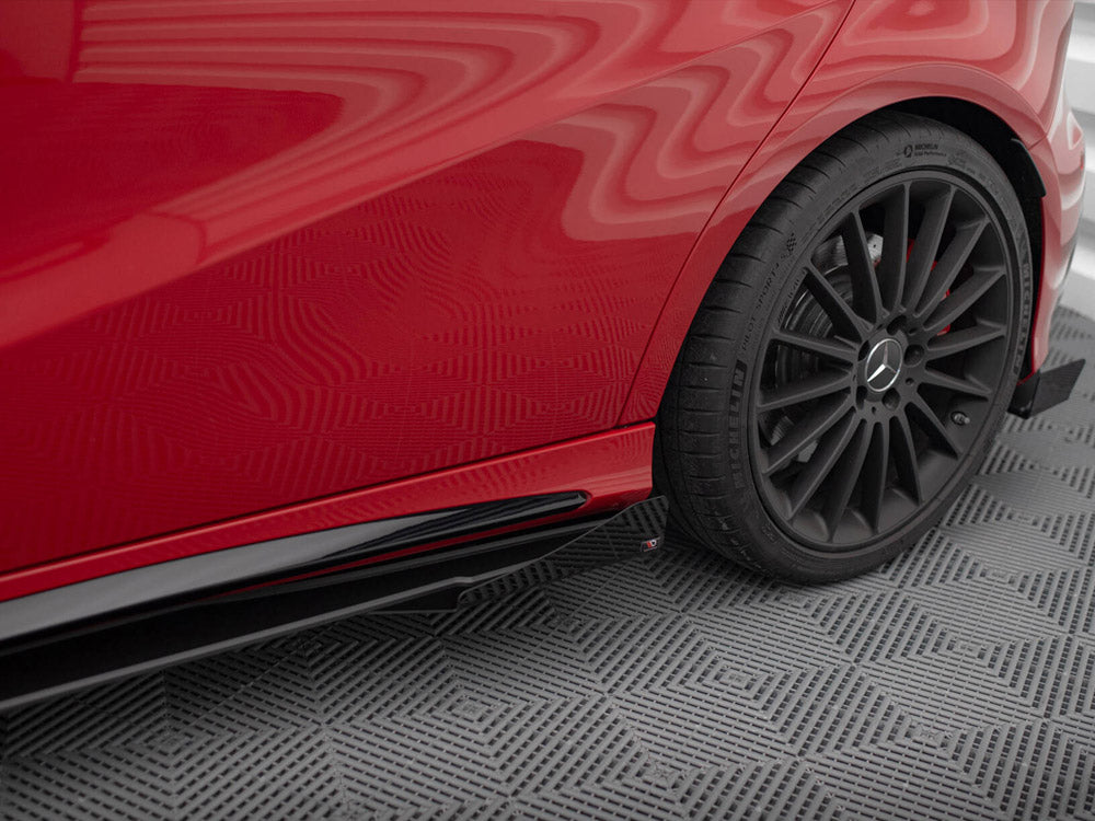 Maxton Design Side Flaps Mercedes-Benz A 45 AMG W176 Facelift