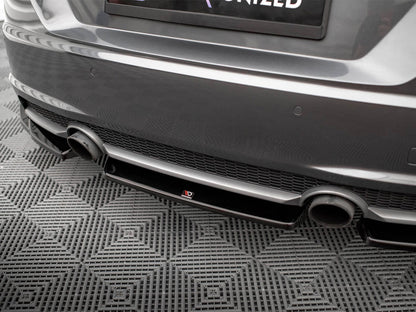 Maxton Design Central Rear Splitter Audi TT S-Line 8S