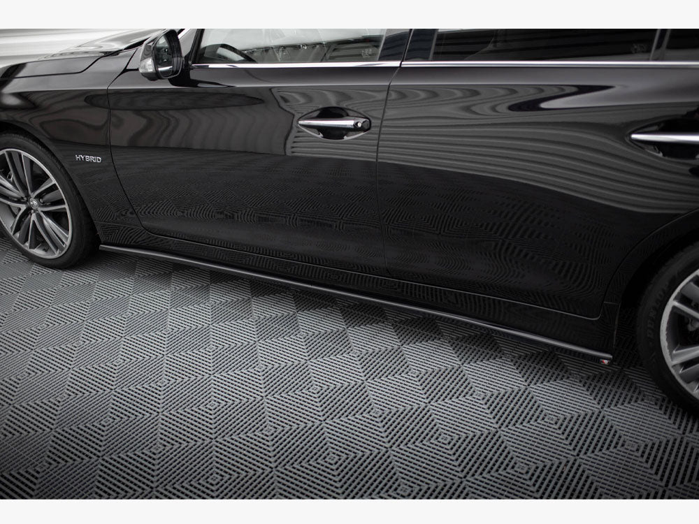 Maxton Design Side Skirts Diffusers V.2 Infiniti Q50 S Mk1