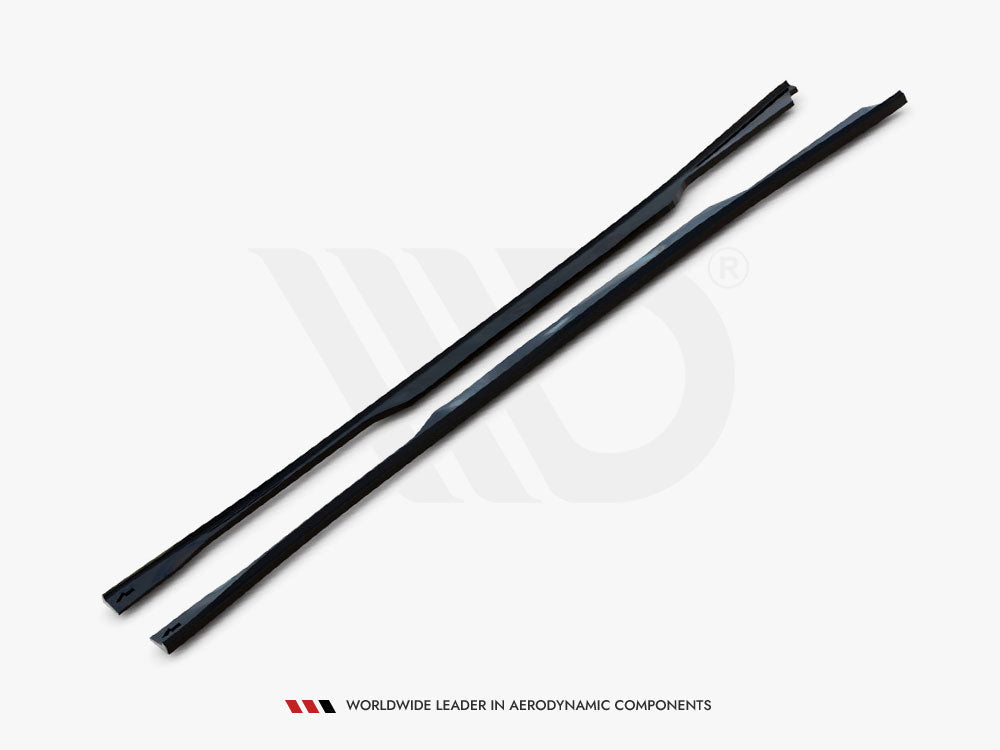 Maxton Design Side Skirts Diffusers V.2 Infiniti Q50 S Mk1