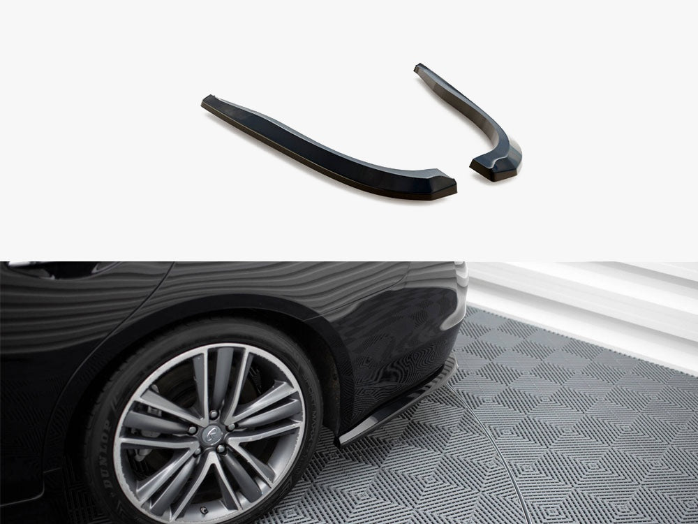 Maxton Design Rear Side Splitters V.2 Infiniti Q50 S Mk1