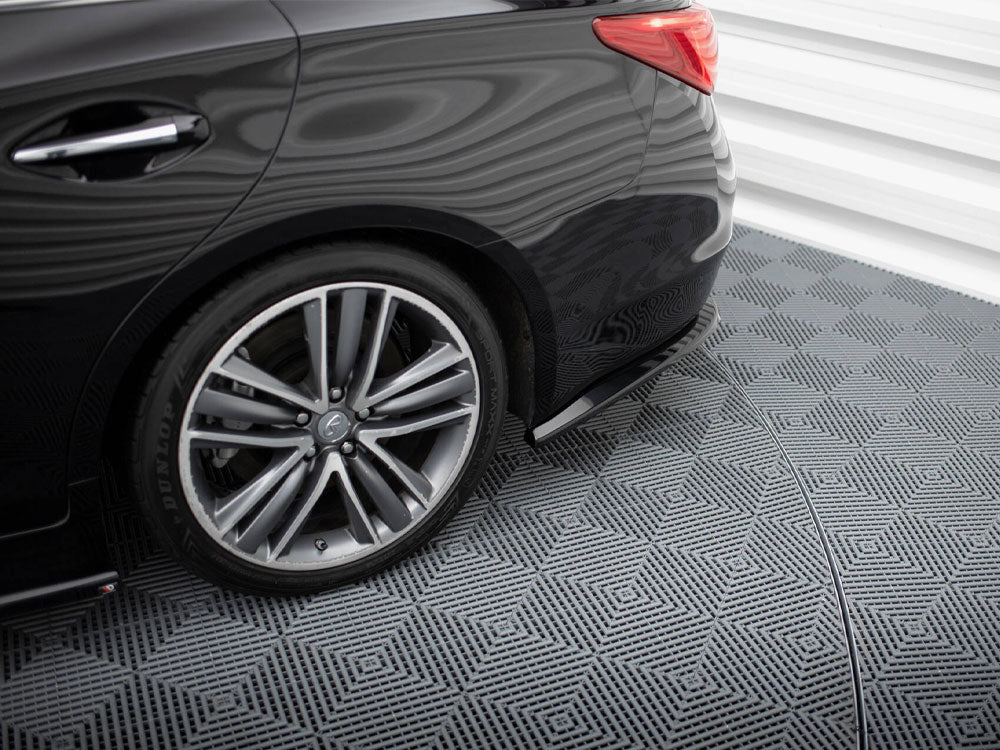 Maxton Design Rear Side Splitters V.2 Infiniti Q50 S Mk1