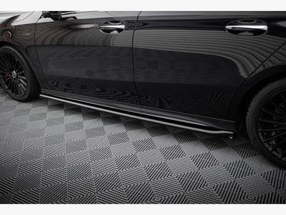Maxton Design Side Skirt Diffusers Mercedes-AMG A35 / A AMG-Line W177 Facelift