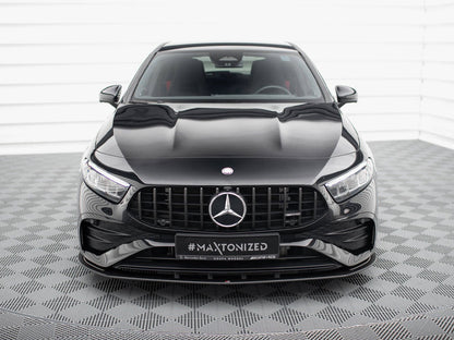 Maxton Design Street PRO Front Splitter Mercedes-AMG A35 W177 Facelift