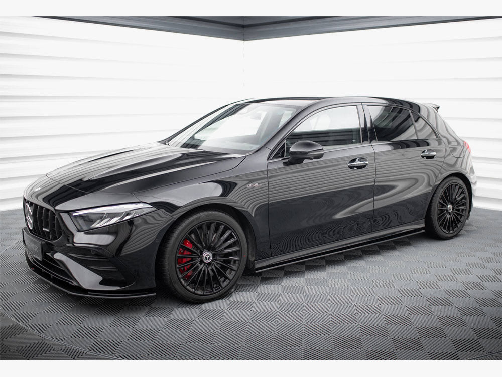 Maxton Design Street PRO Side Skirts Diffusers Mercedes-AMG A35 W177 Facelift