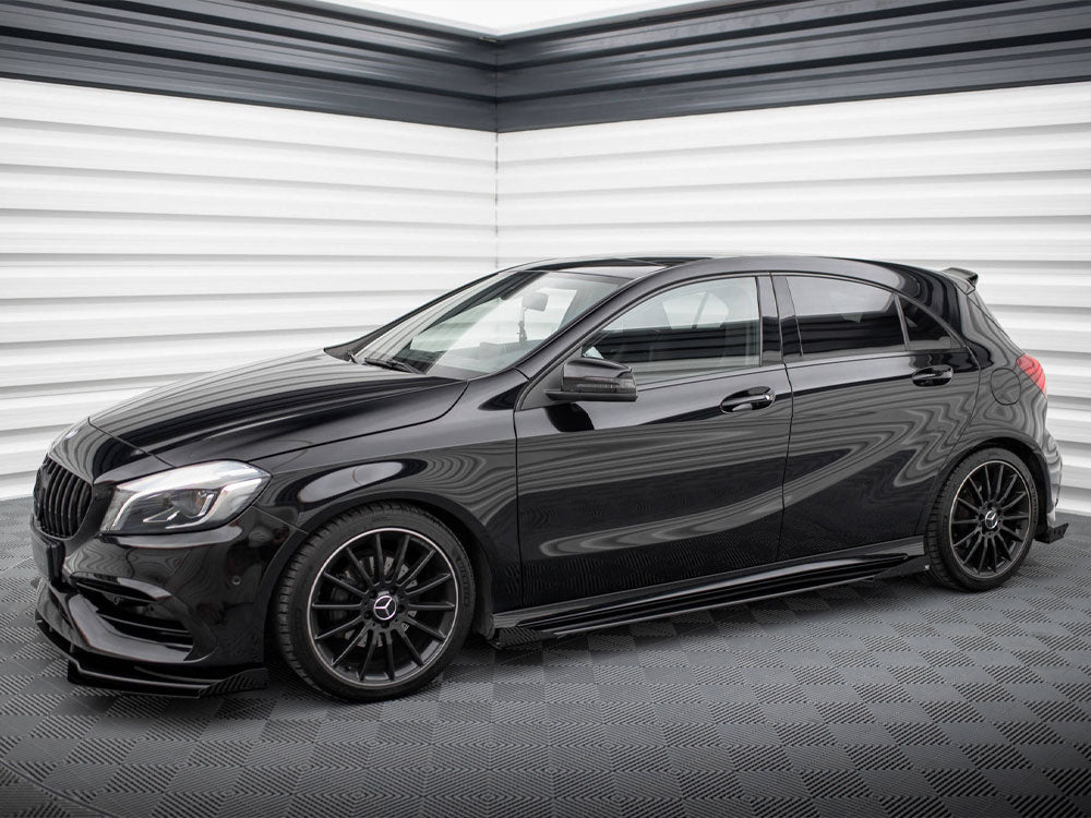 Maxton Design Side Flaps Mercedes-Benz A AMG-Line W176 Facelift