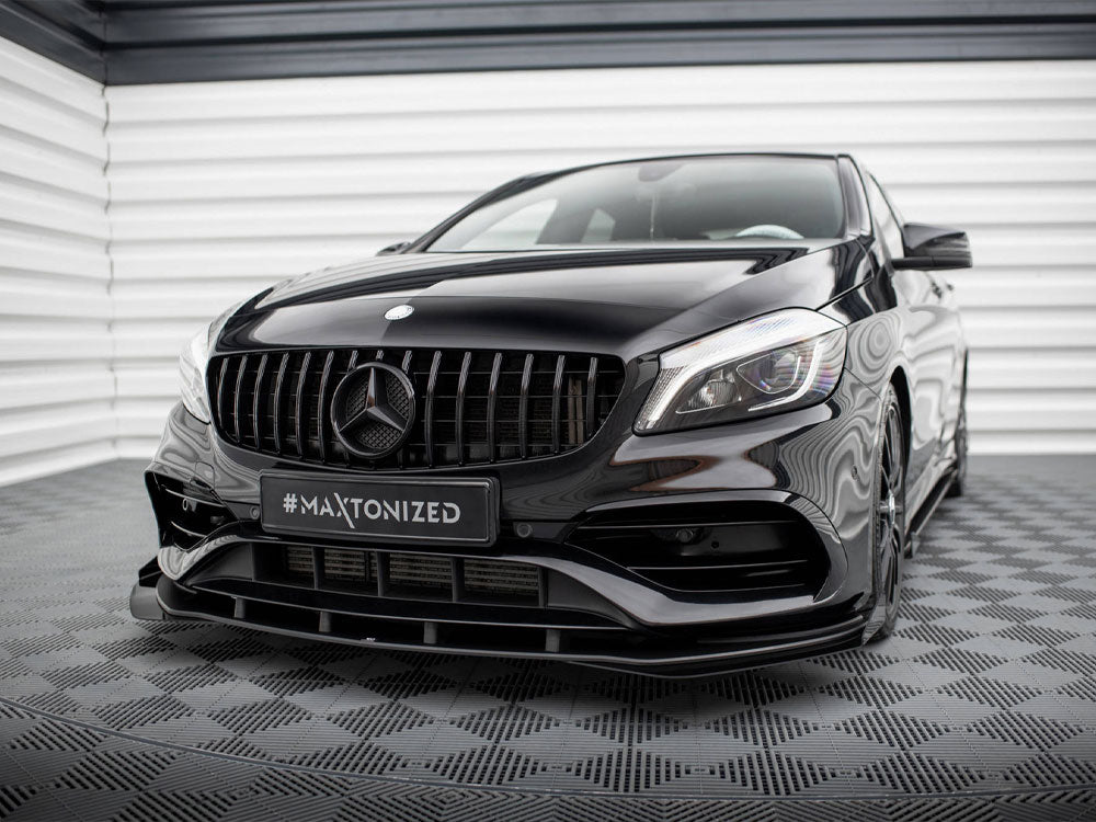 Maxton Design Front Flaps Mercedes-Benz A AMG-Line W176 Facelift